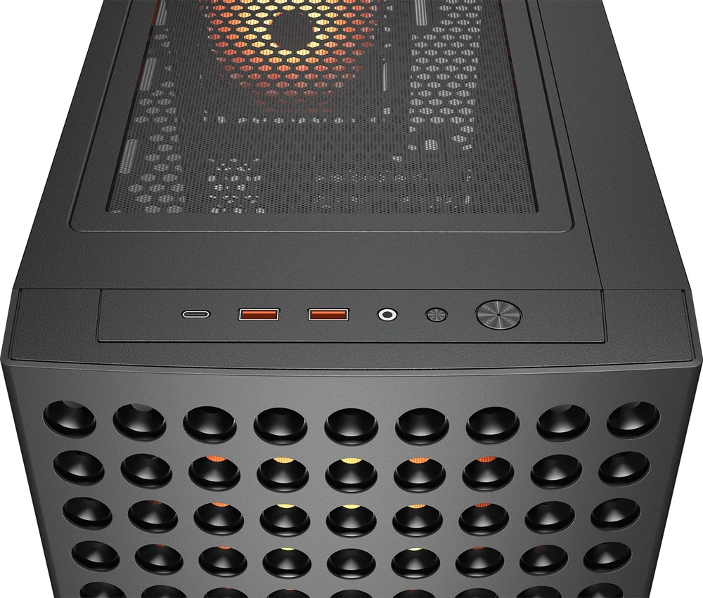 Midi COUGAR Airface ECO, ARGB, Juodas