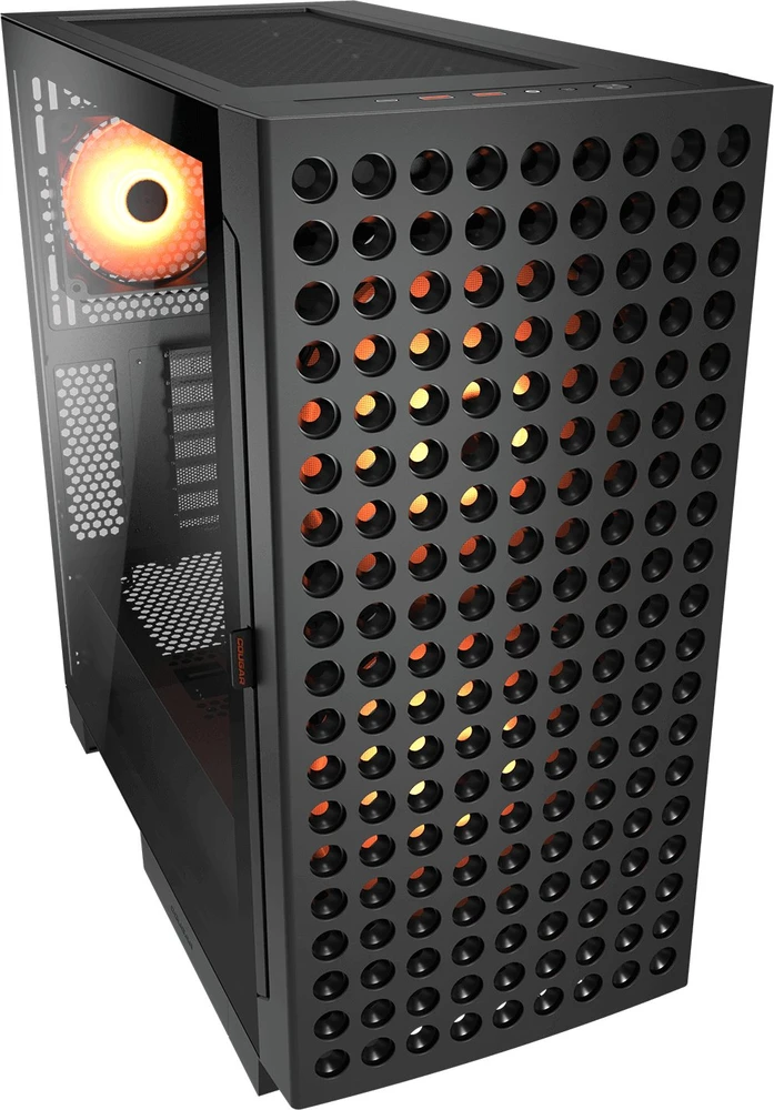 Midi COUGAR Airface ECO, ARGB, Juodas