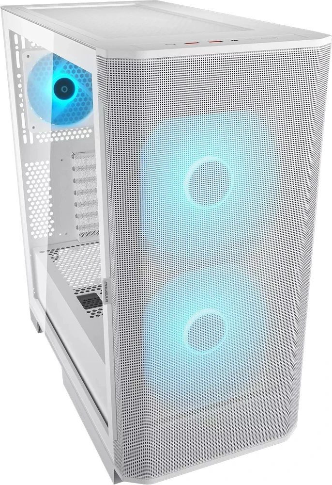 Korpusas Cougar Airface Flo RGB baltas (CGR-5YA6W-RGB)