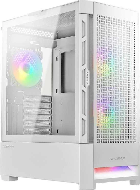 „Cougar Airface RGB Balta“ dėklas (CGR-5ZD1W-AIR-RGB)