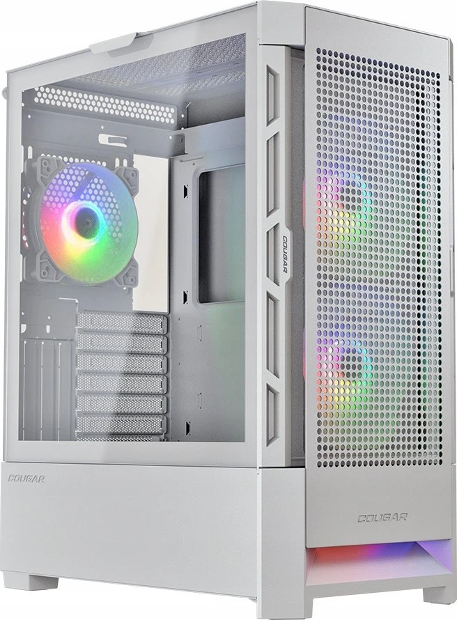 „Cougar Airface RGB Balta“ dėklas (CGR-5ZD1W-AIR-RGB)