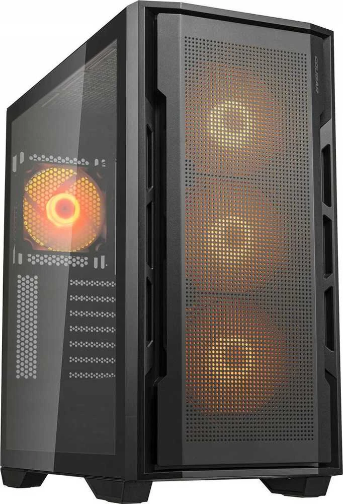 COUGAR UNIFACE RGB PC Dėklas, Mid Tower, Juodas