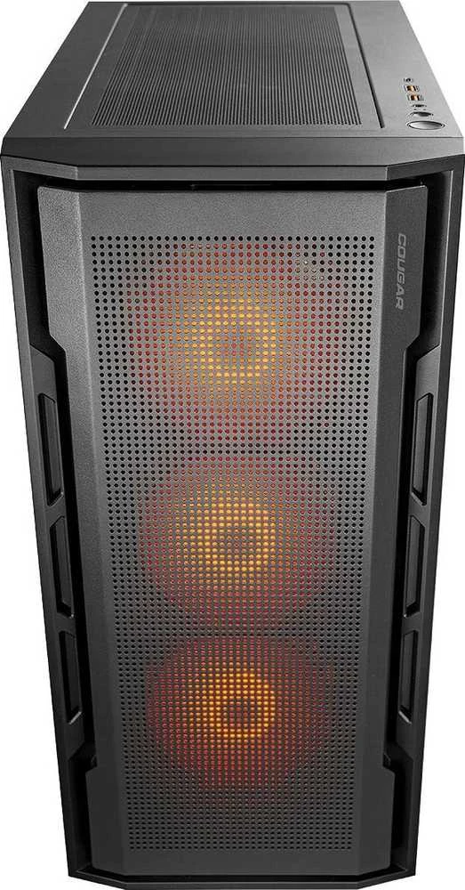 COUGAR UNIFACE RGB PC Dėklas, Mid Tower, Juodas