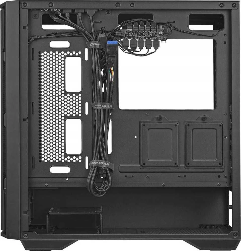 COUGAR UNIFACE RGB PC Dėklas, Mid Tower, Juodas