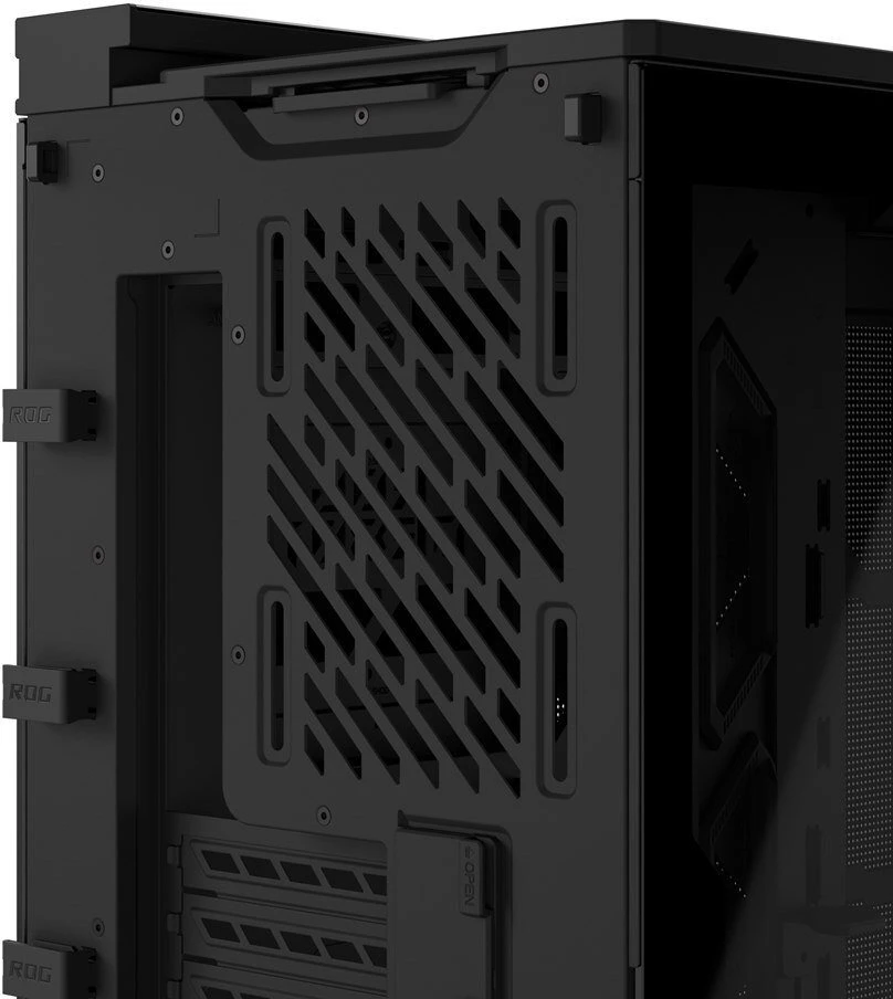 ASUS ROG CRONOX GR801 CURVE TG ARGB Juodas Midi Tower