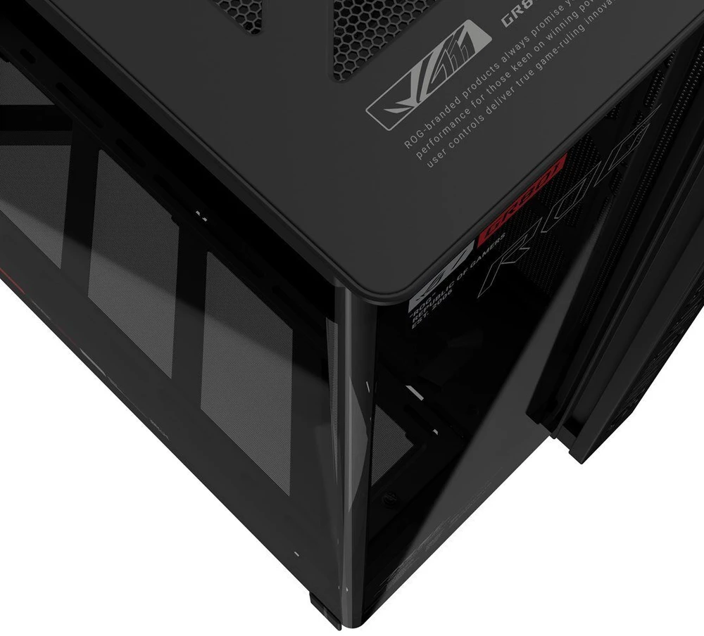 ASUS ROG CRONOX GR801 CURVE TG ARGB Juodas Midi Tower