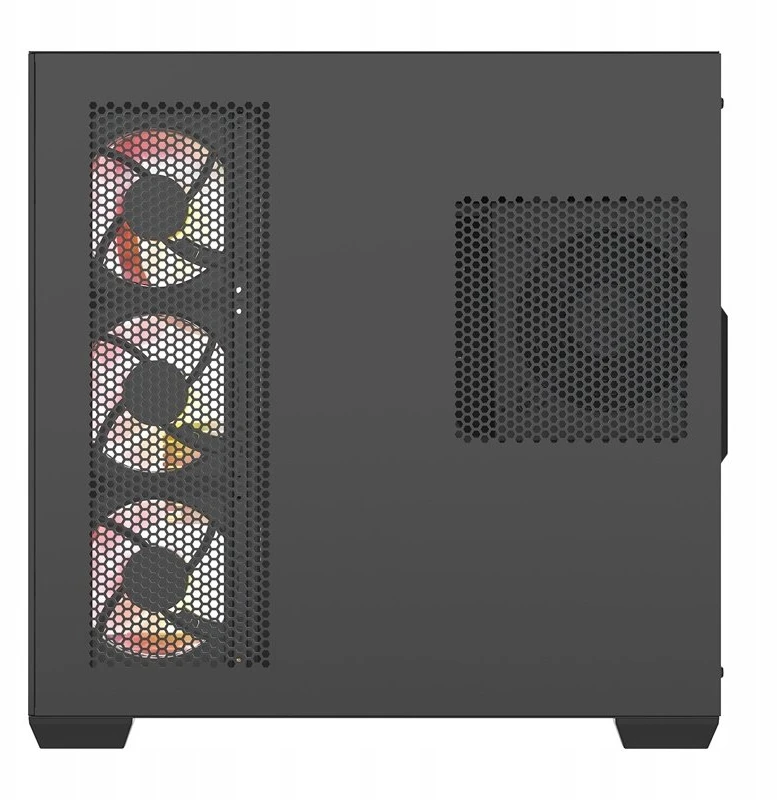 DarkFlash C280 computer case (juodas) + 7 fans