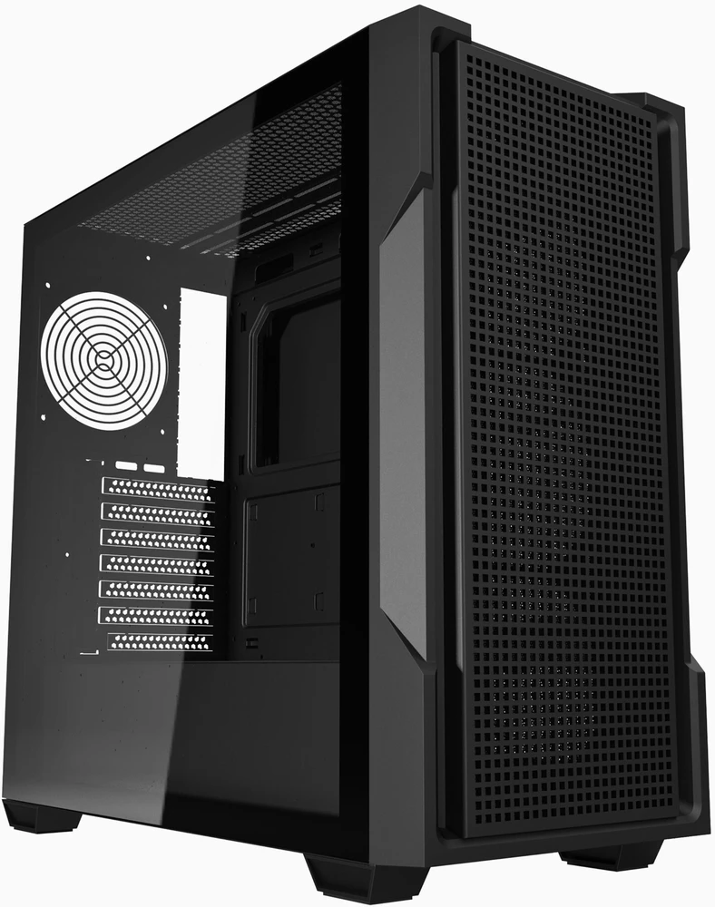 „Darkflash DS900 Mesh“ kompiuterio korpusas be ventiliatorių (juodas)