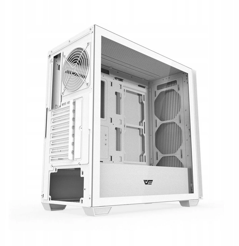„Darkflash DS900WS“ ATX kompiuterio korpusas be ventiliatorių (baltas)