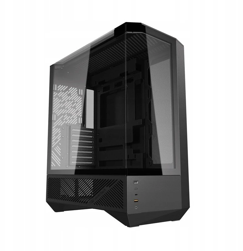 Darkflash DY460 computer case (Juodas) + 4 ARGB fans