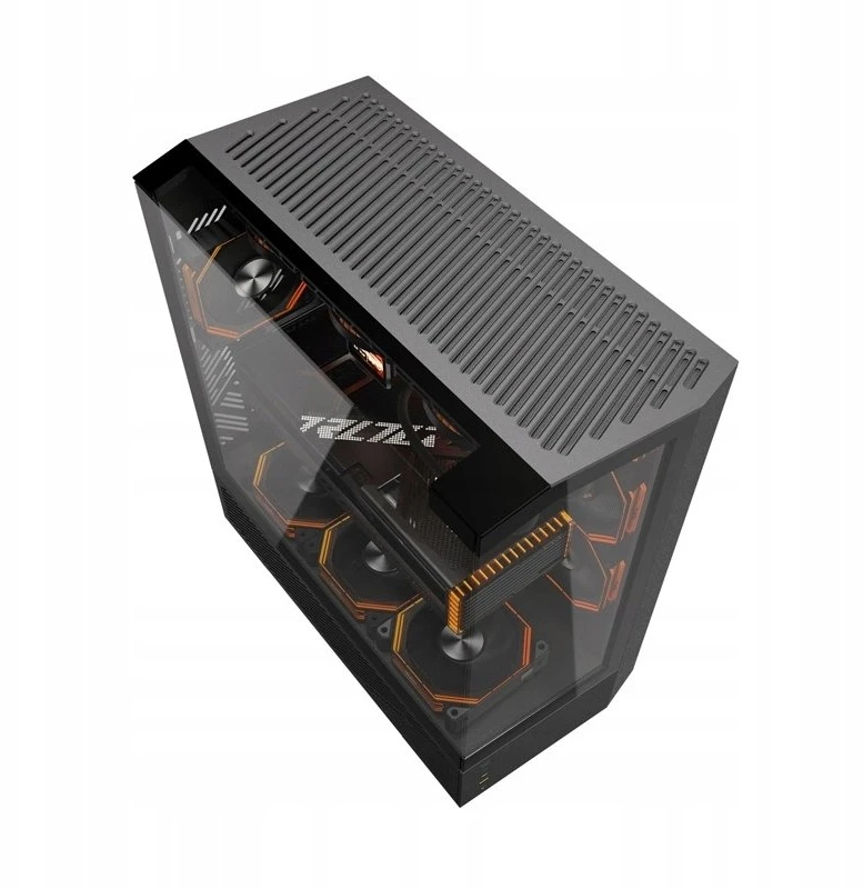 Darkflash DY460 computer case (Juodas) + 4 ARGB fans