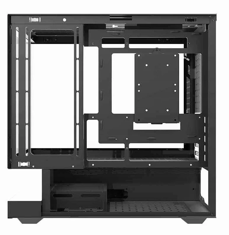 Darkflash F1 computer case (Juodas) + 6 ARGB fans