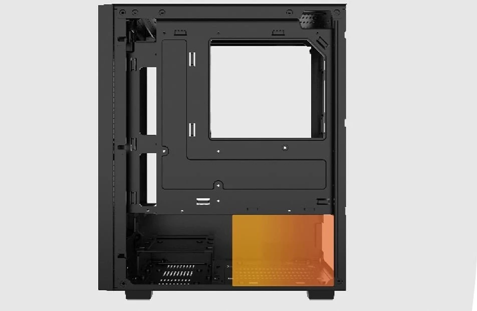 „Darkflash M305“ kompiuterio korpusas be ventiliatorių (Juodas)