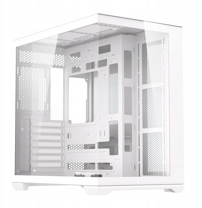 DarkFlash C280 kompiuterio dėklas (baltas)