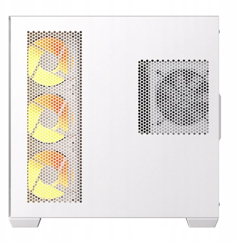 „DarkFlash C280“ kompiuterio korpusas (baltas) + 7 ventiliatoriai