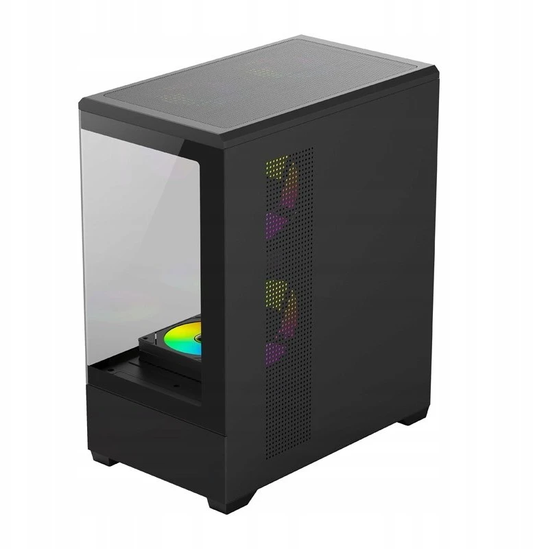 DarkFlash C365 computer case (juodas) + 5 fans