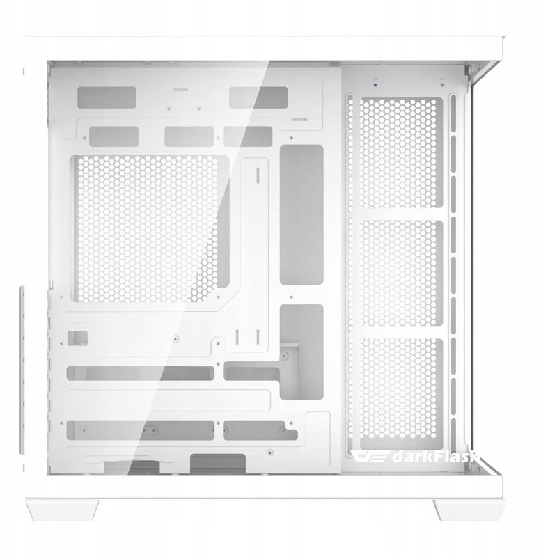 DarkFlash C280 kompiuterio dėklas (baltas)