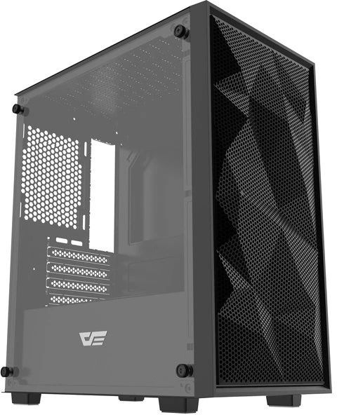 „Darkflash M305 Mesh“ kompiuterio korpusas be ventiliatorių (Juodas)