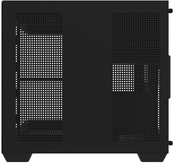 „Darkflash C275P“ kompiuterio korpusas be ventiliatorių (juodas)