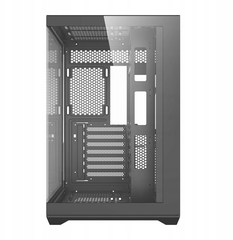 DarkFlash C280 computer case (juodas) + 7 fans