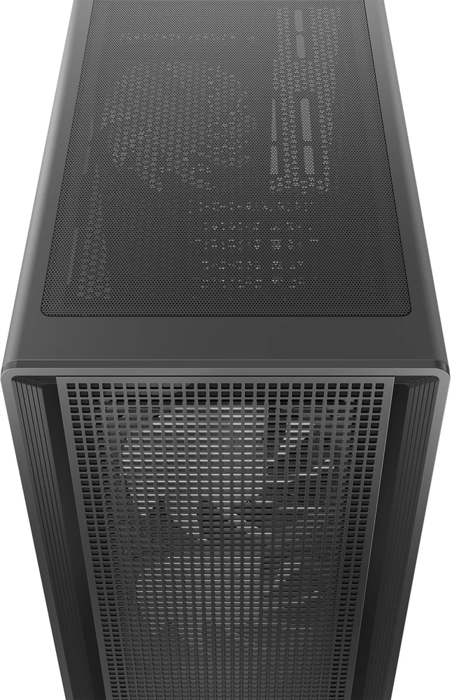 Deepcool Case | CC550 4F | Mid Tower | ATX PS2 (maksimalus ilgis: 180 mm) | Juodas