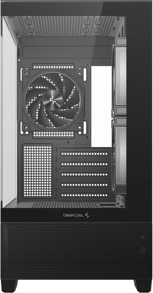 Deepcool Case | CG380 3F | Micro ATX | Juodas