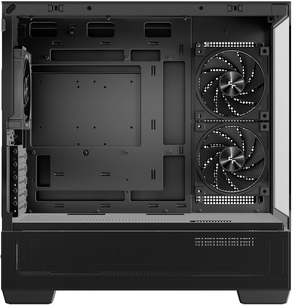 Deepcool Case | CG380 3F | Micro ATX | Juodas