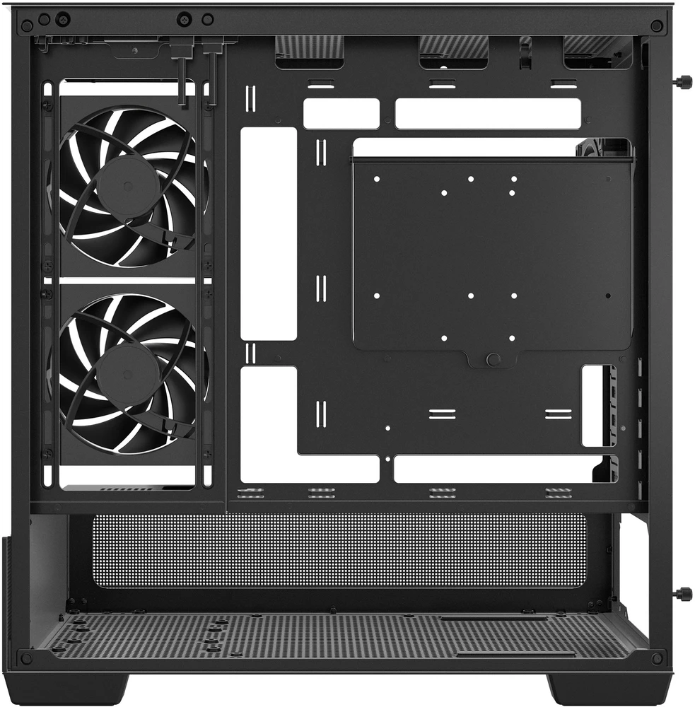 Deepcool Case | CG380 3F | Micro ATX | Juodas