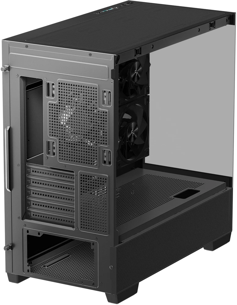 Deepcool Case | CG380 3F | Micro ATX | Juodas
