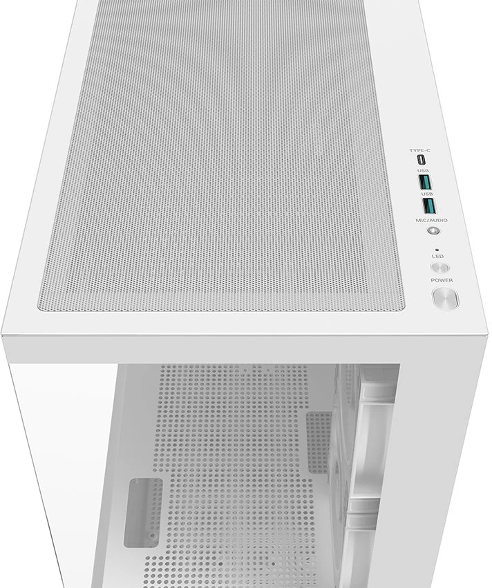 „Deepcool“ korpusas | CG380 3F | Baltas | Micro ATX