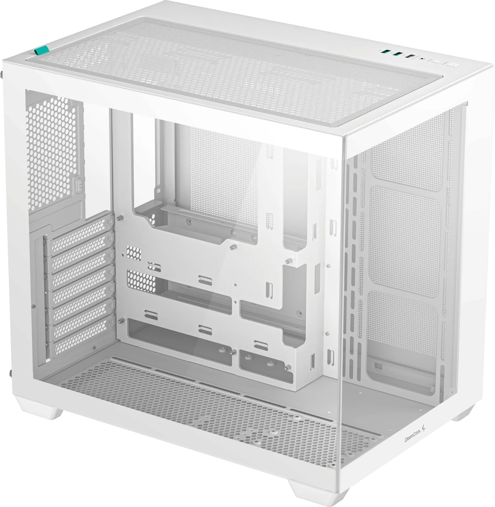 DeepCool CG530 WH Midi Tower Baltas