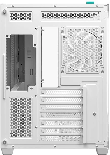 DeepCool CG530U 4F WH ATX lenkto stiklo panoraminis korpusas Baltas