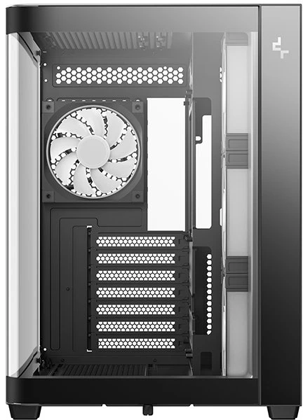 DeepCool CG530U 4F ATX Panoramaglas 4x ARGB juodas