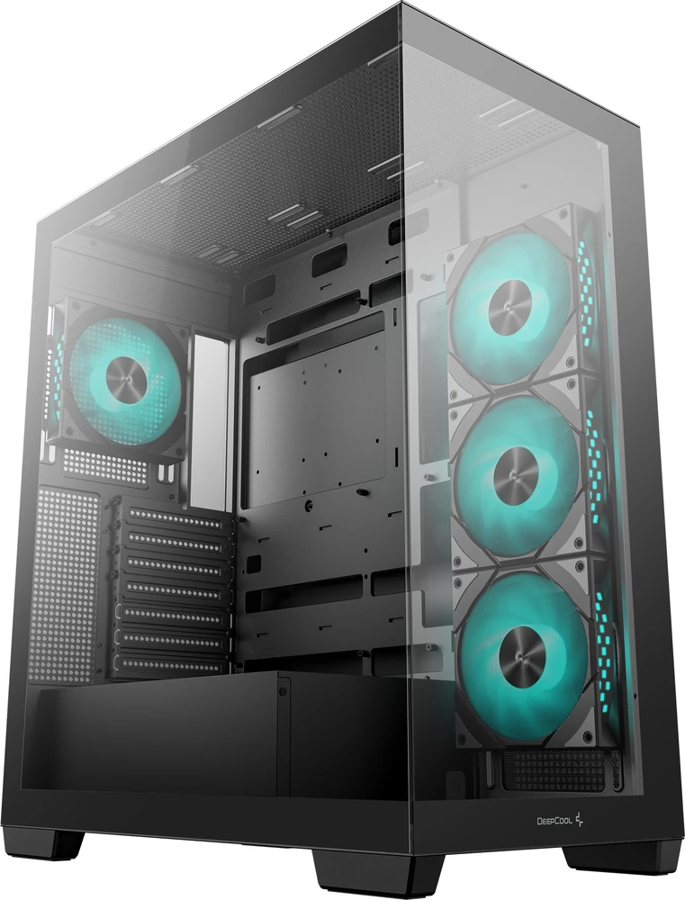 Kompiuterio korpusas Deepcool CG580 4F | Juodas | Mid tower
