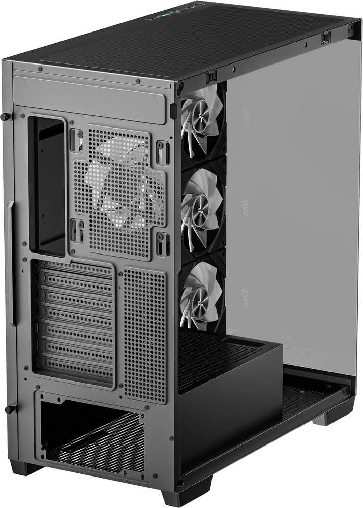 Kompiuterio korpusas Deepcool CG580 4F | Juodas | Mid tower
