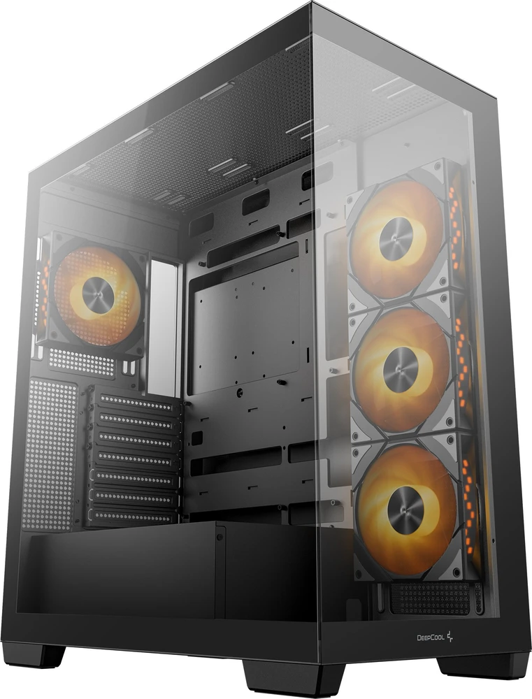 Kompiuterio korpusas Deepcool CG580 4F | Juodas | Mid tower