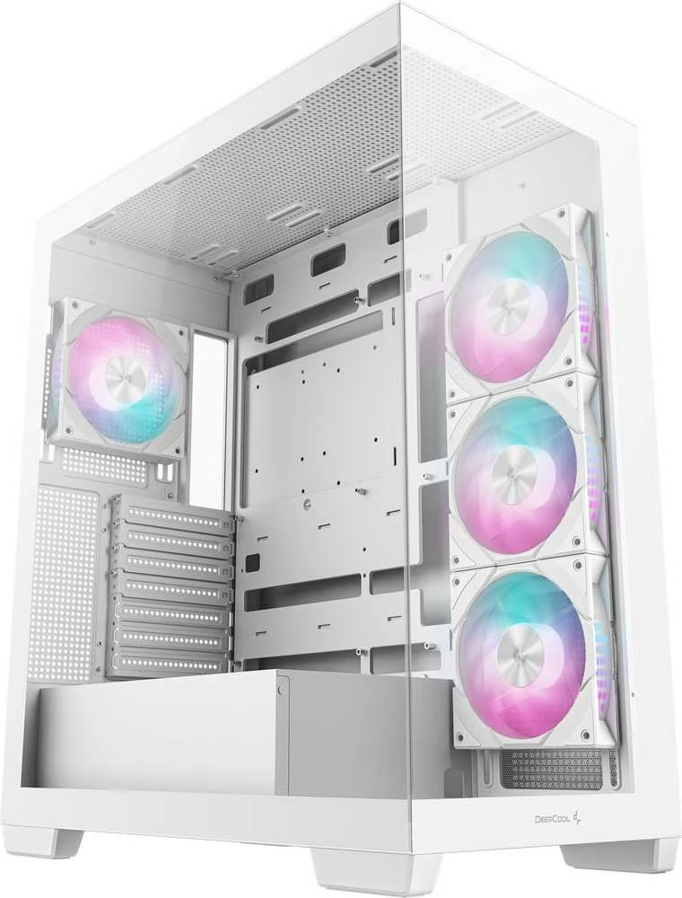 Kompiuterio korpusas Deepcool CG580 4F WH | Baltas | Mid tower