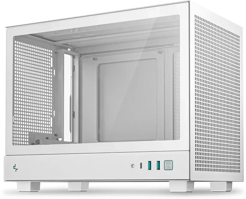 „DeepCool CH160 PLUS WH“ mažo formato (SFF) kompiuteriai Baltas
