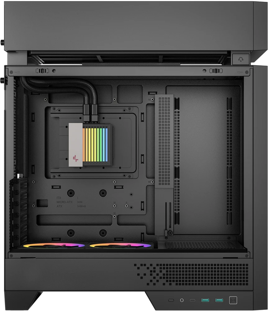 Deepcool Case | CL6600 | Mid Tower | Juodas