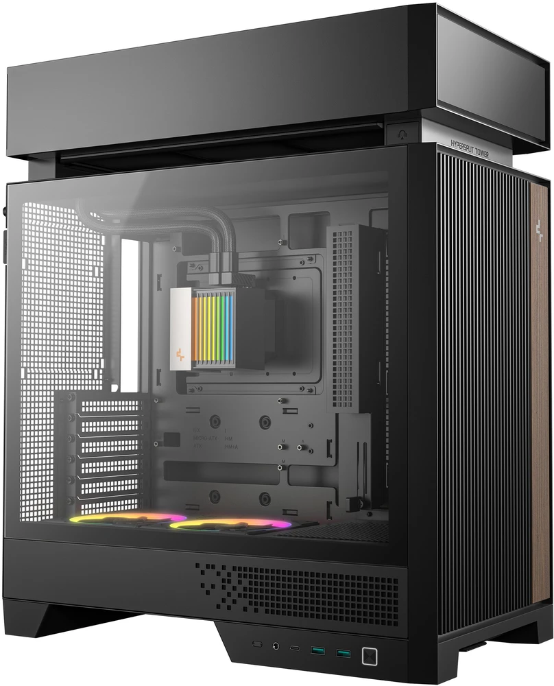 Deepcool Case | CL6600 | Mid Tower | Juodas