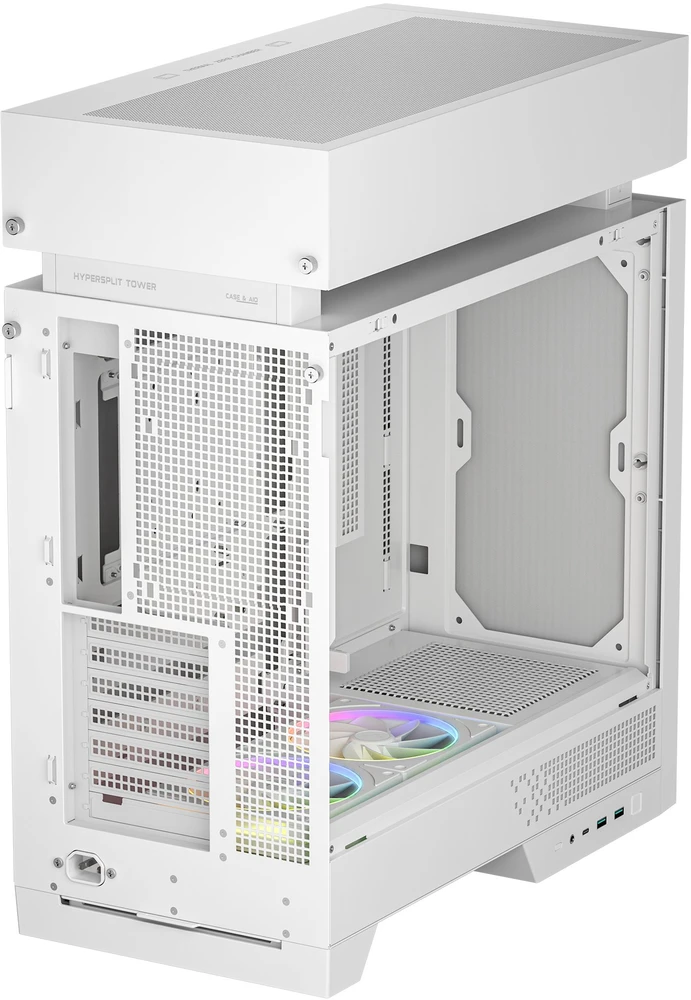 Deepcool Case | CL660 WH | Mid Tower | Baltas