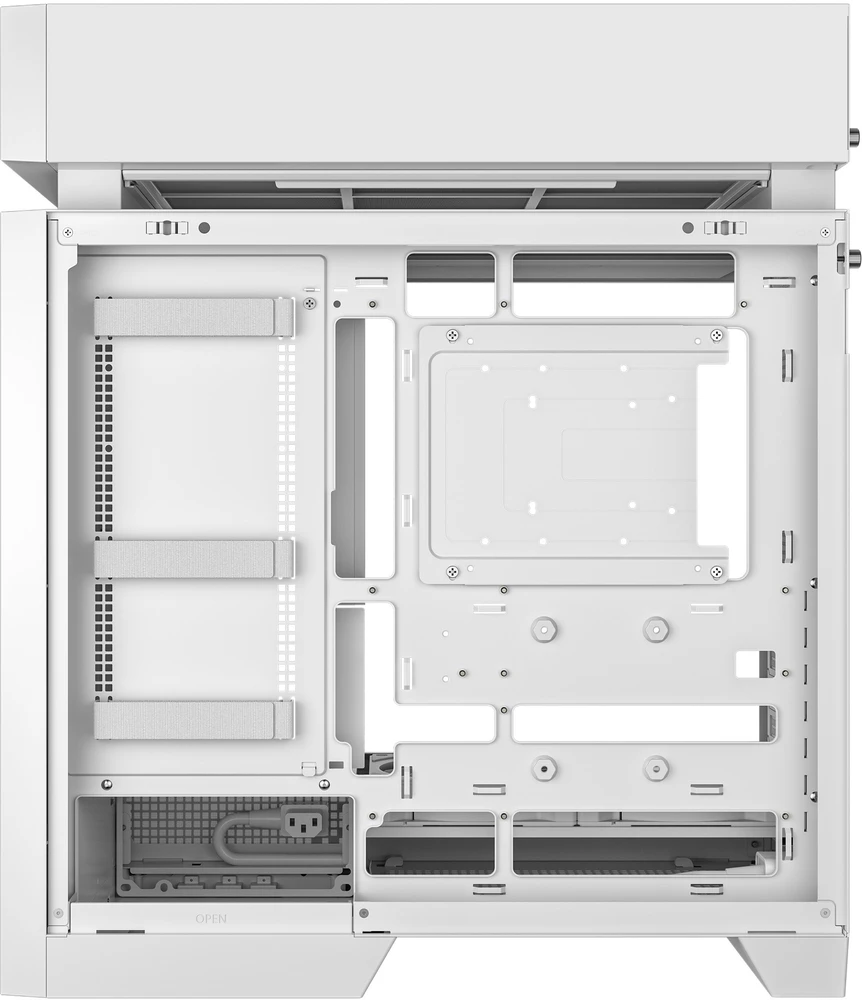Deepcool Case | CL660 WH | Mid Tower | Baltas