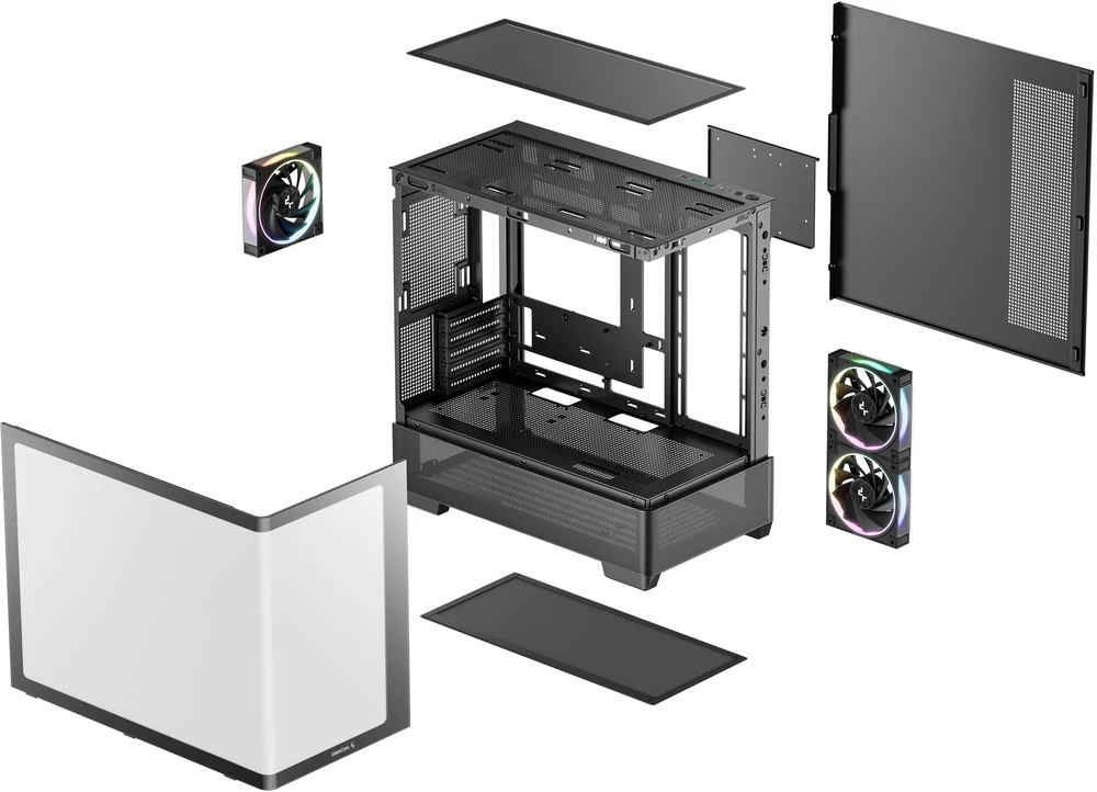 „Obudowa Deepcool CG380U 3F Judas“ (R-CG380U-BKAGM3-G)