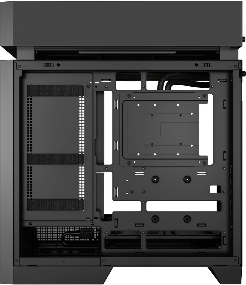 „Deepcool“ korpusas | CL6600 | Juodas | Vidutinio dydžio bokštas