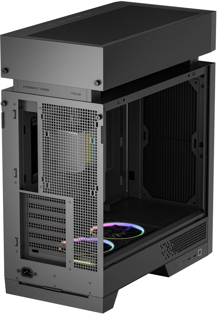 „Deepcool“ korpusas | CL6600 | Juodas | Vidutinio dydžio bokštas