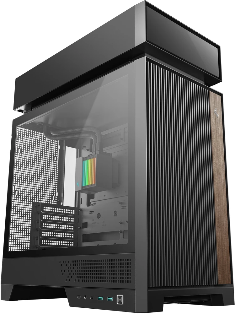 „Deepcool“ korpusas | CL6600 | Juodas | Vidutinio dydžio bokštas
