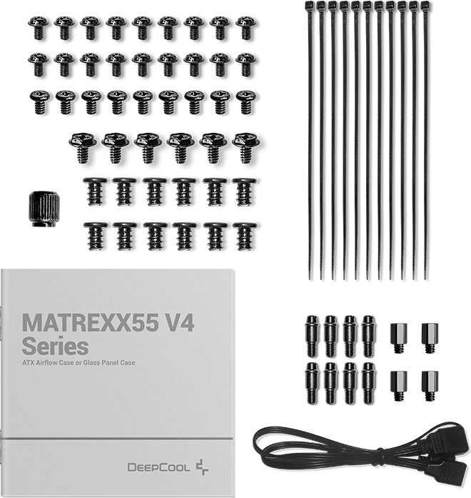 Kompiuterio korpusas DeepCool MATREXX 55 V4 C