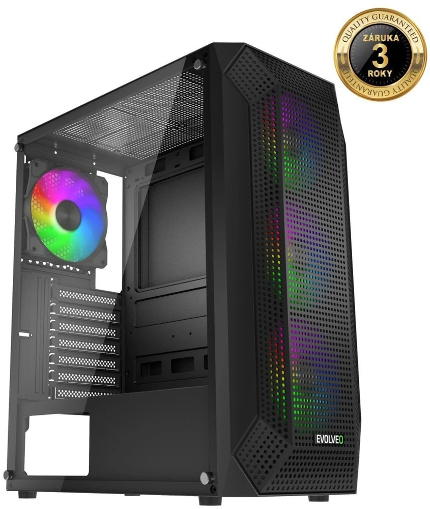 Obudowa Evolveo Xenon Juodas (XENON-BK-4)