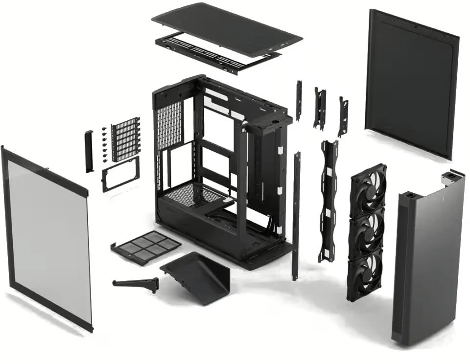 Fractal Design korpusas | Define One | ATX | Tamsus TG šviesaus atspalvio