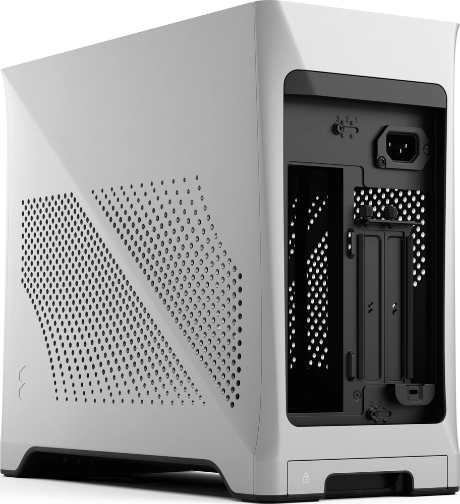 Fractal Design Computer Case | Era 2 | Sidabrinis | mITX | SFX / SFX-L